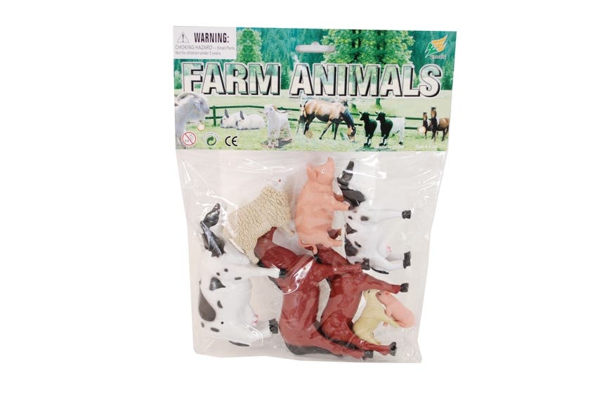 Gårdsdyr Ca 12Cm I Pose