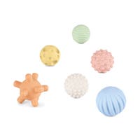 KID, Teksturballer 6 stk Pastell