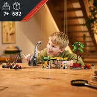 LEGO Jurassic World 76973, Sporingsoppdrag med raptor og titanosaurus