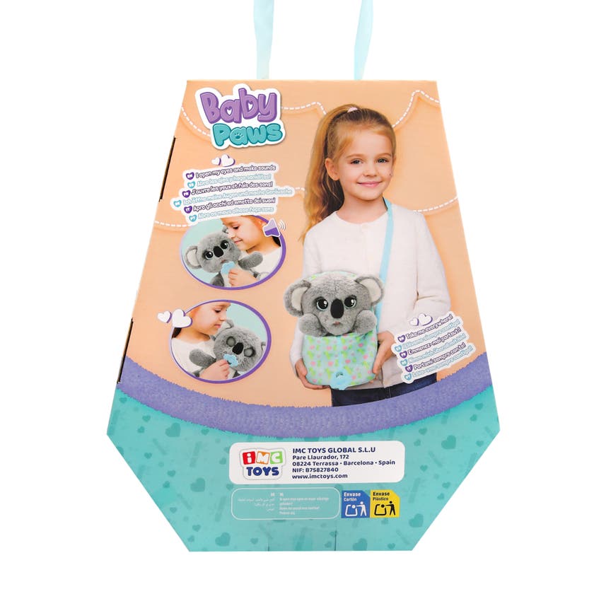 Baby Paws W4 Koala Interaktiv Kosedyr 24 cm