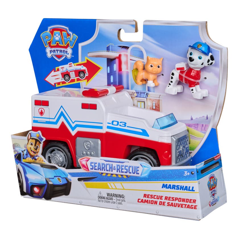 Paw Patrol Search & Rescue Themed Vehicle - Marshall