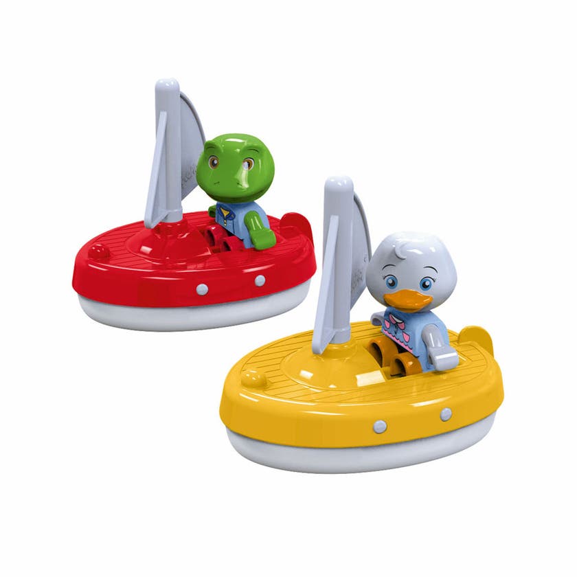 AquaPlay 2-pakning Seilbåter med Figurer