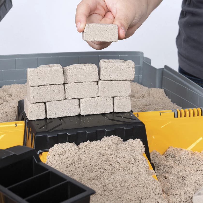 Kinetic Sand Construction Folding Sandbox