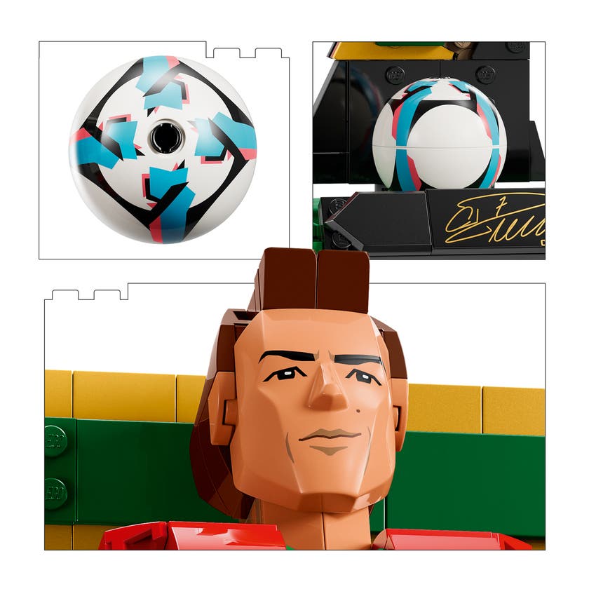 LEGO® Editions Fotball-legenden Cristiano Ronaldo. Byggesett 43016