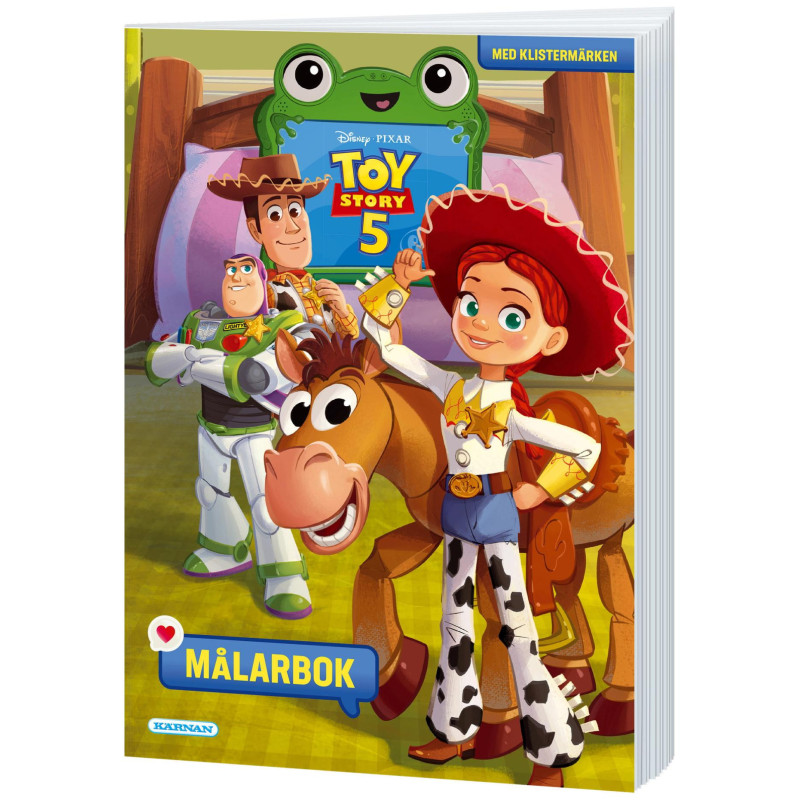 Toy Story 5 Malebok med klistremerker