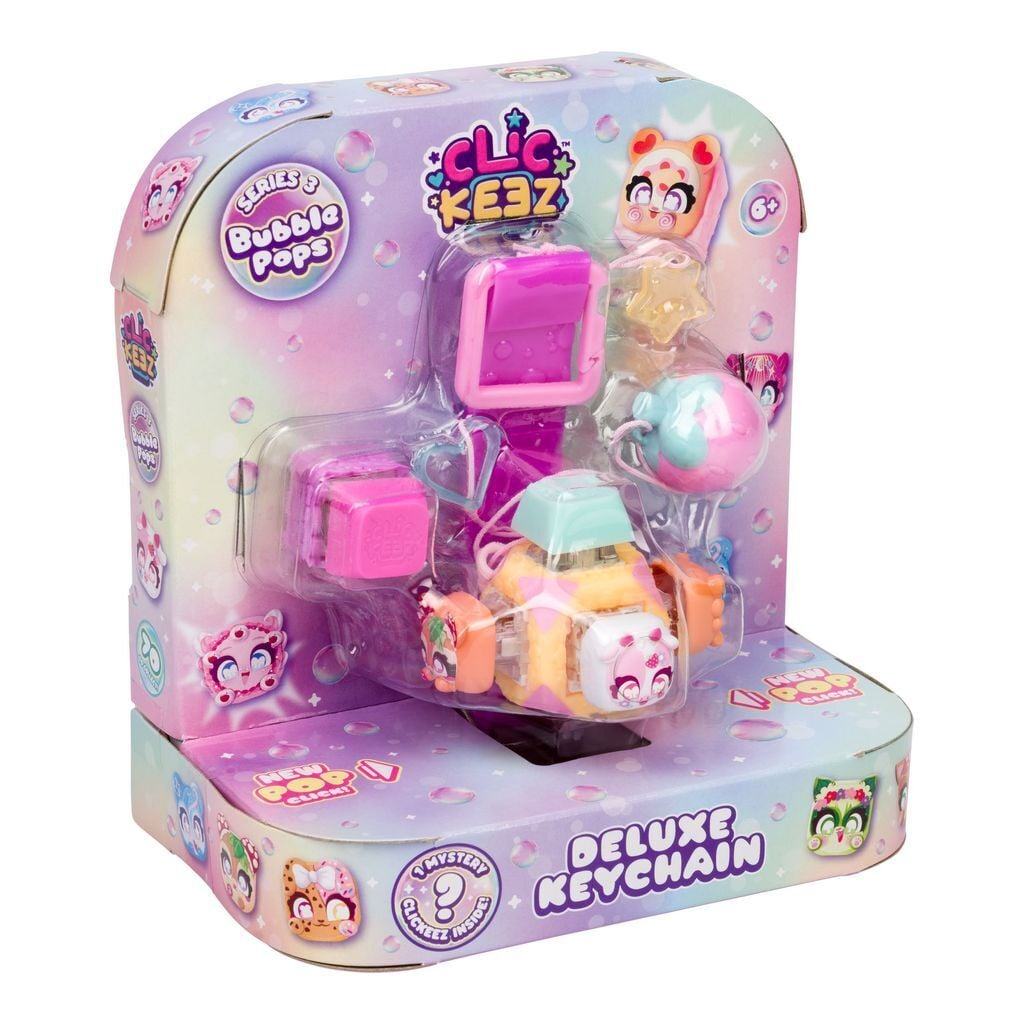 Clickeez Deluxe Fidget-Nøkkelring