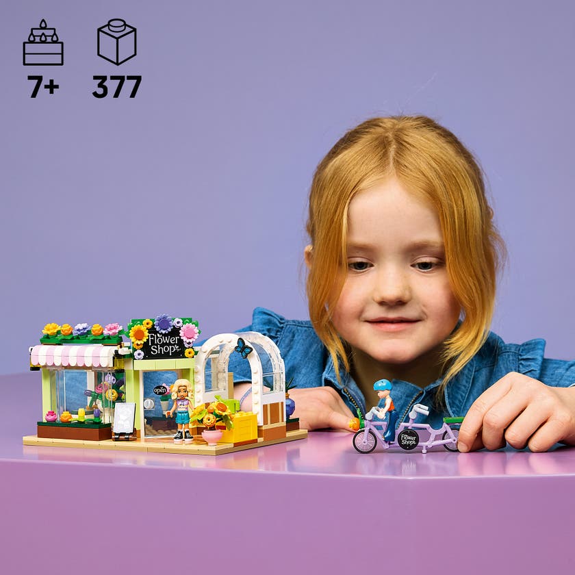 LEGO® Friends Kreativ blomsterbutikk, byggeleke 42693
