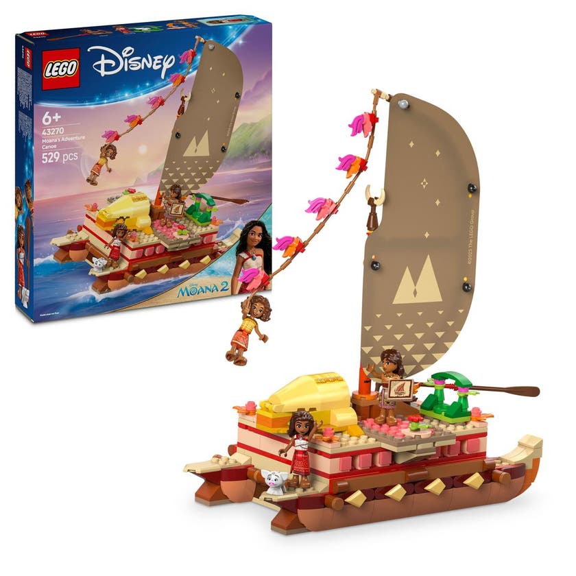 LEGO Disney Princess 43270, Vaianas eventyrkanot