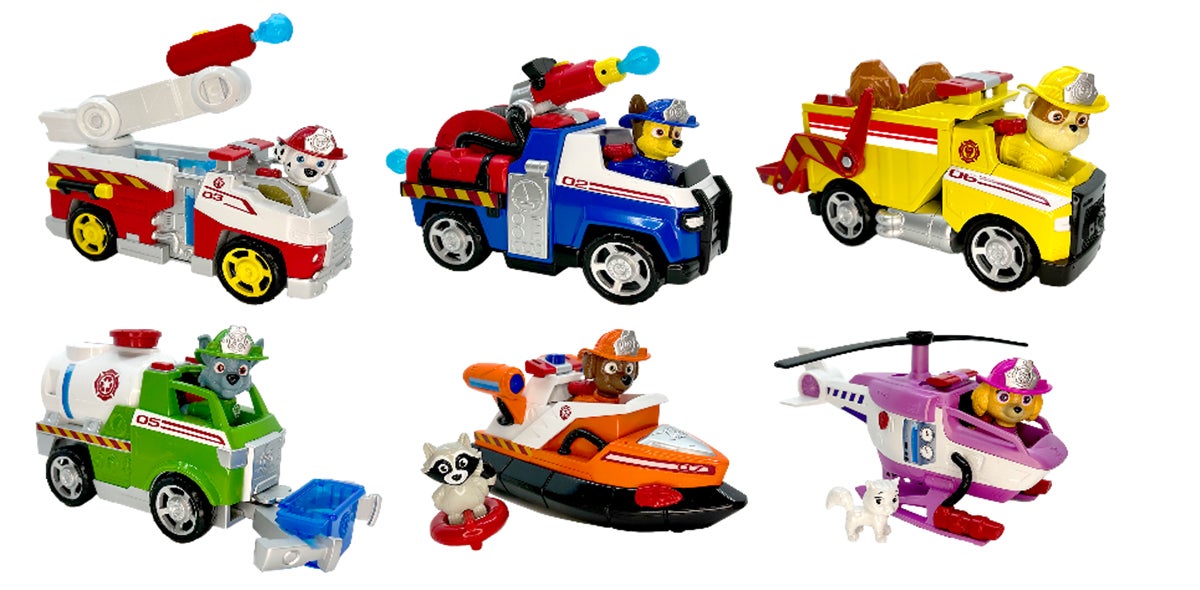 Paw Patrol Fire Rescue Vehicle Asst.