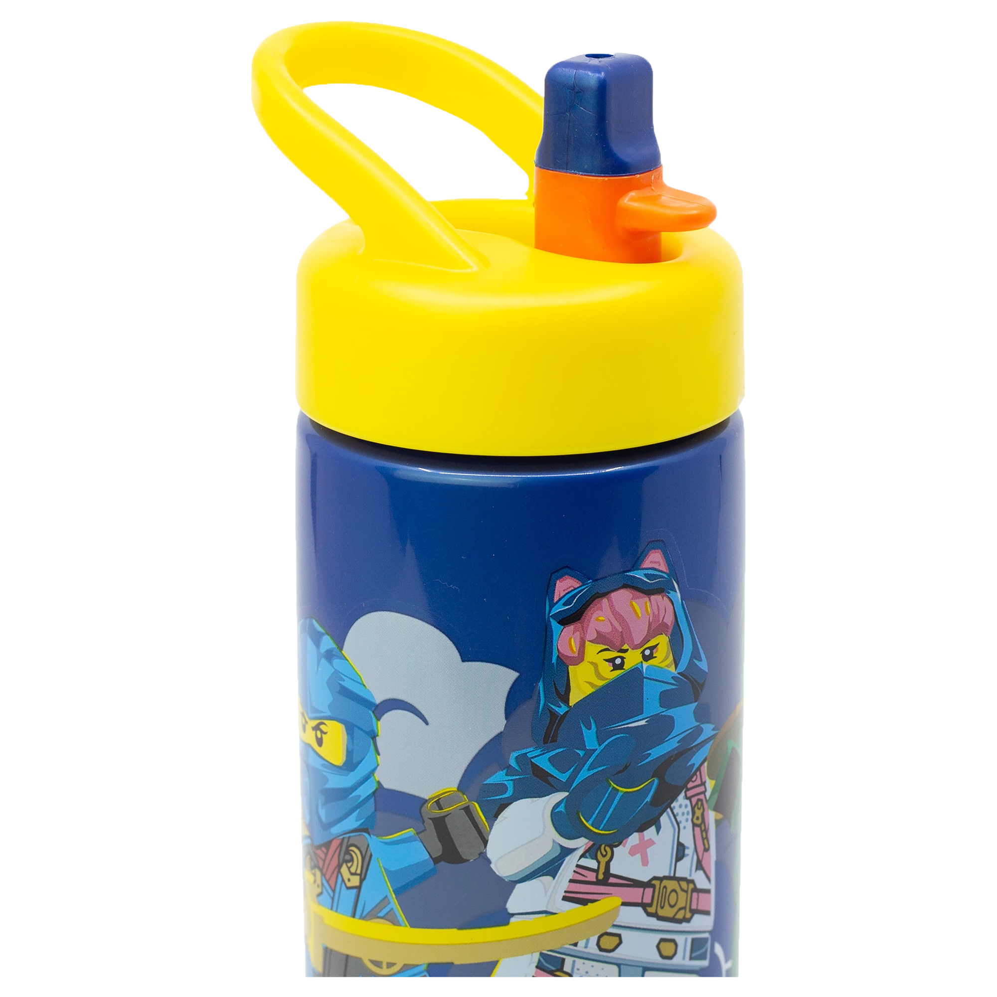  LEGO NINJAGO, Vannflaske med sugerør, 420 ml