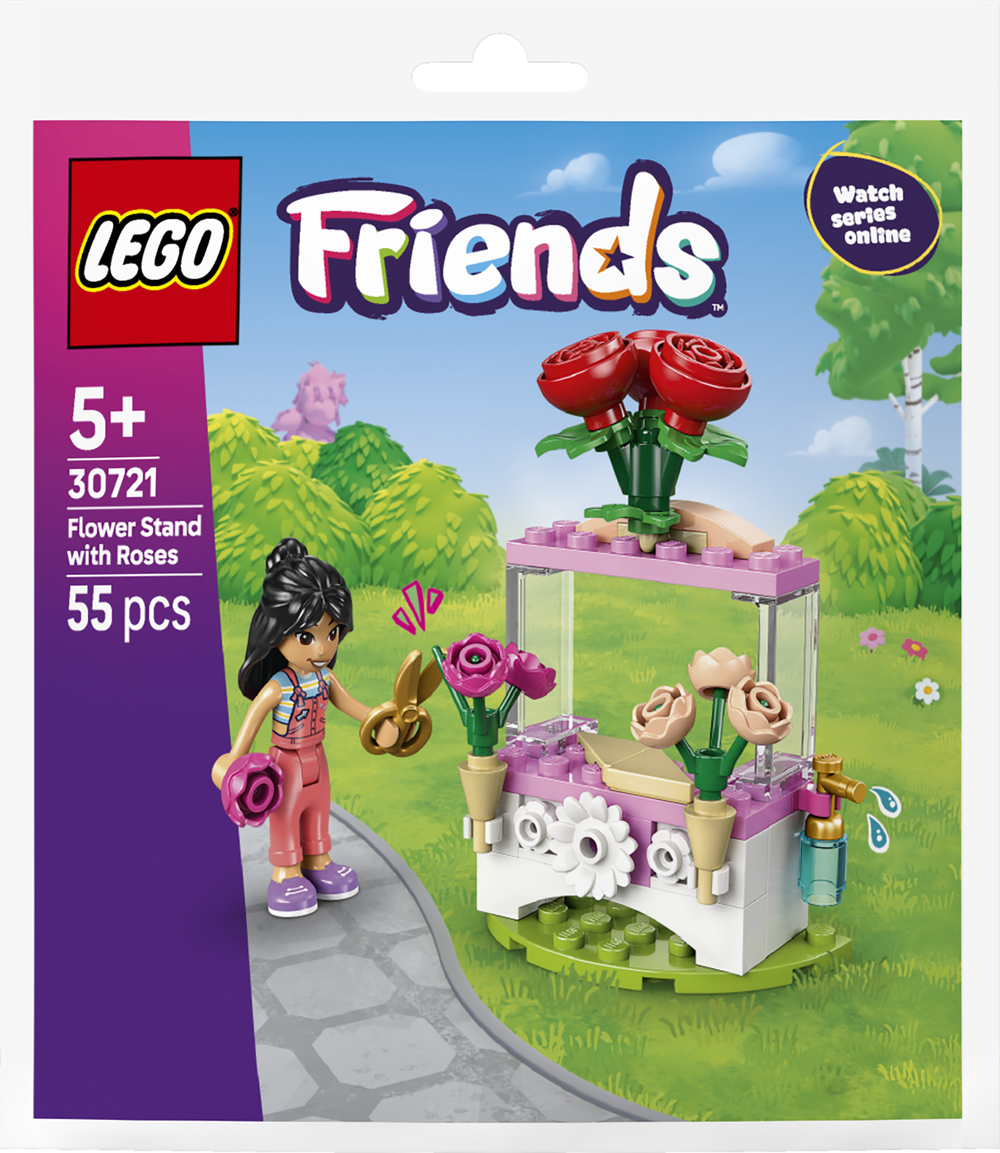 LEGO Blomsterbod med roser 30721