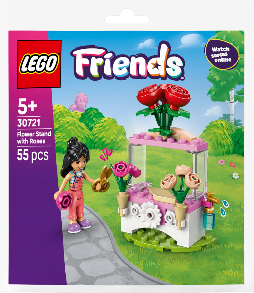 LEGO Blomsterbod med roser 30721