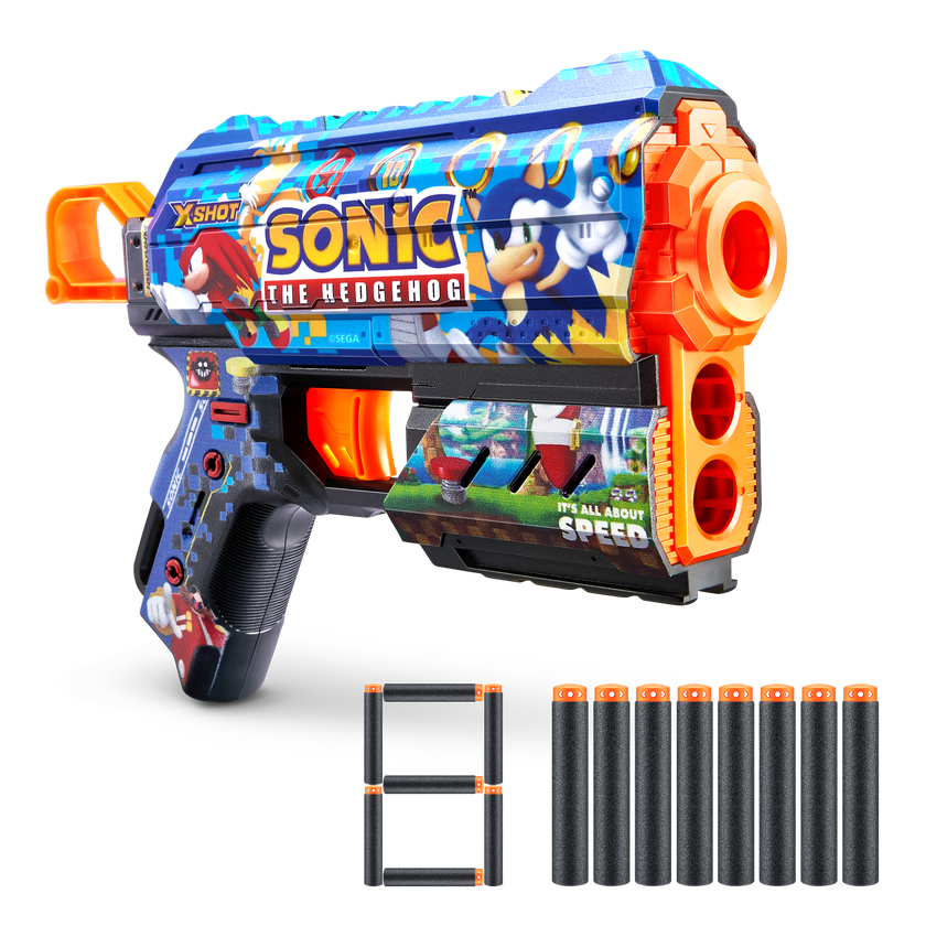 XSHOT SKINS-FLUX (8 piler) SONIC