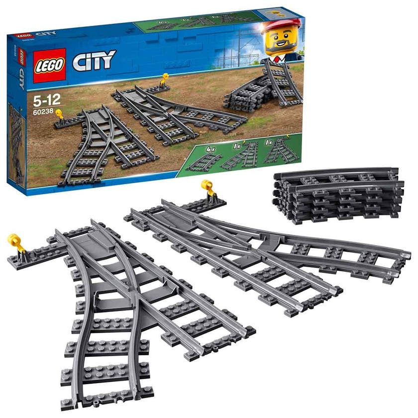 LEGO City Tog 60238, Veksler
