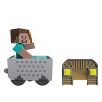 Minecraft Minecart RC med Steve