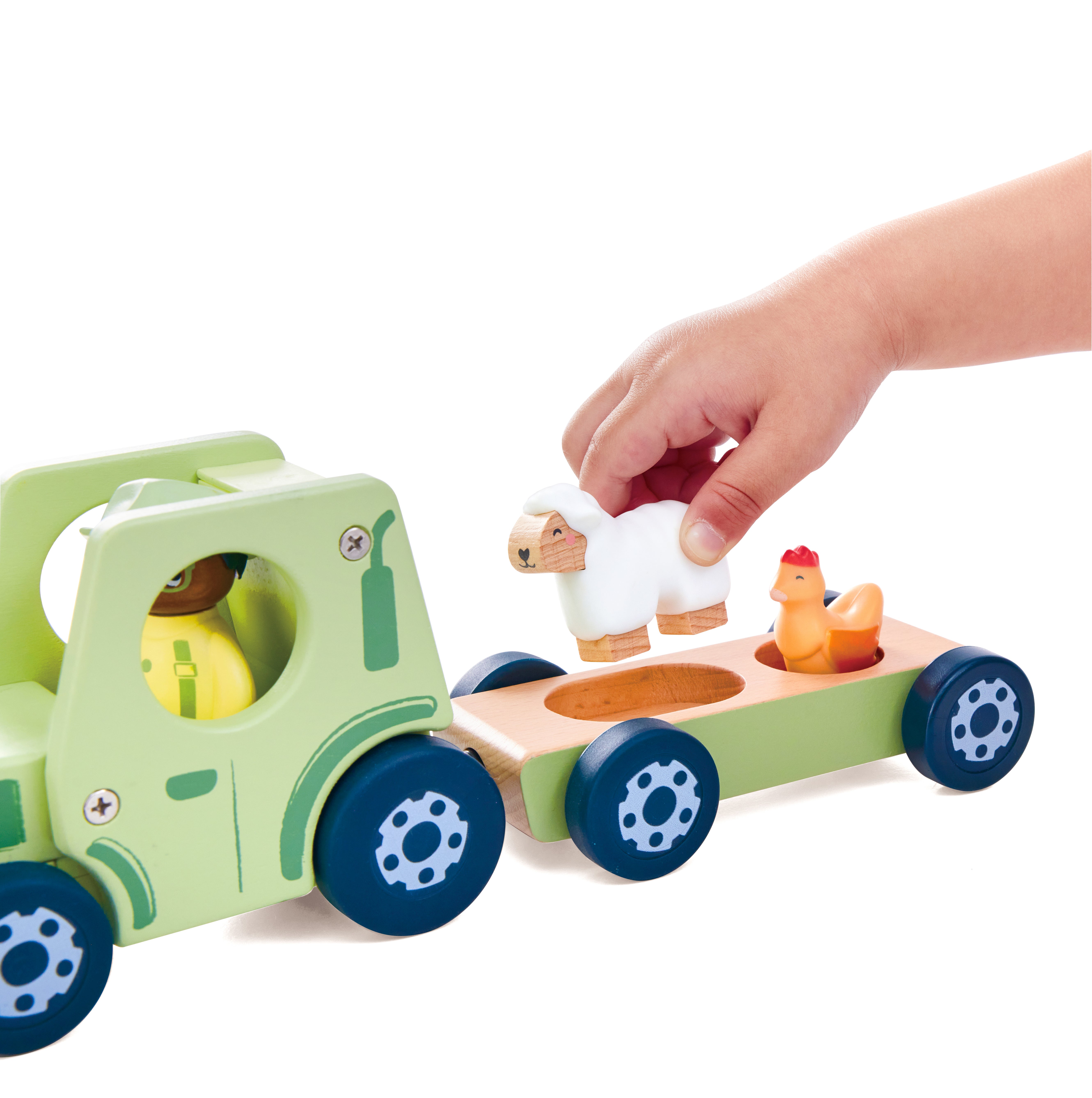 Hape The Rumbling Tractor With Sound
