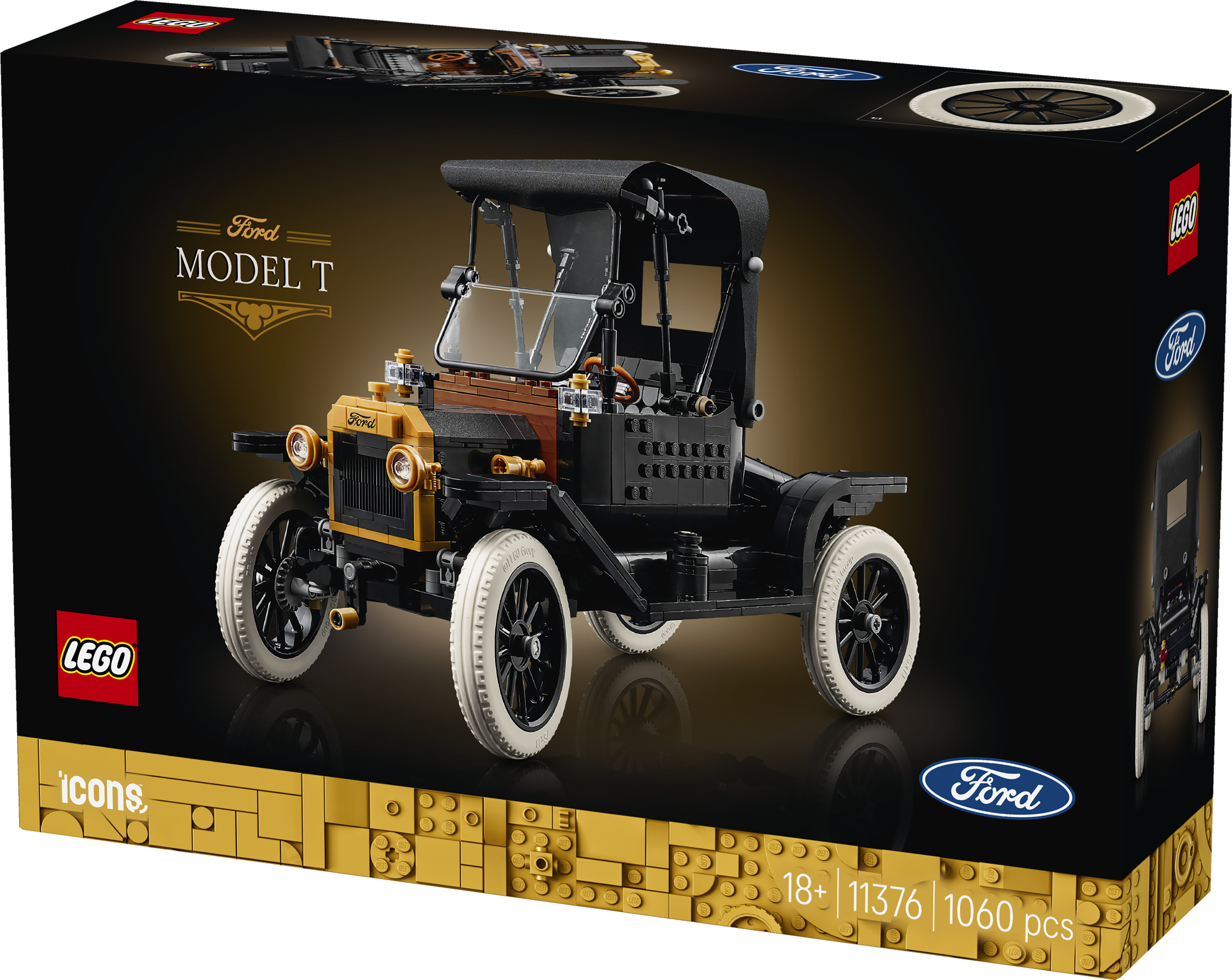 LEGO® Icons Ford Model T, modellbilsett 11376