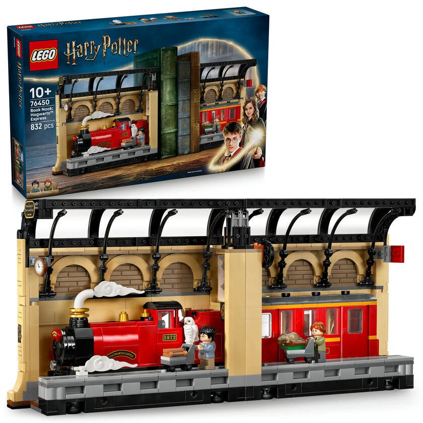 LEGO Harry Potter 76450, Bokstøtte: Hogwartsekspressen
