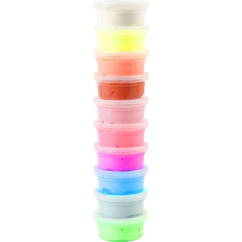 Silk Clay®, blandede farger, Basic 2, 10x40 g