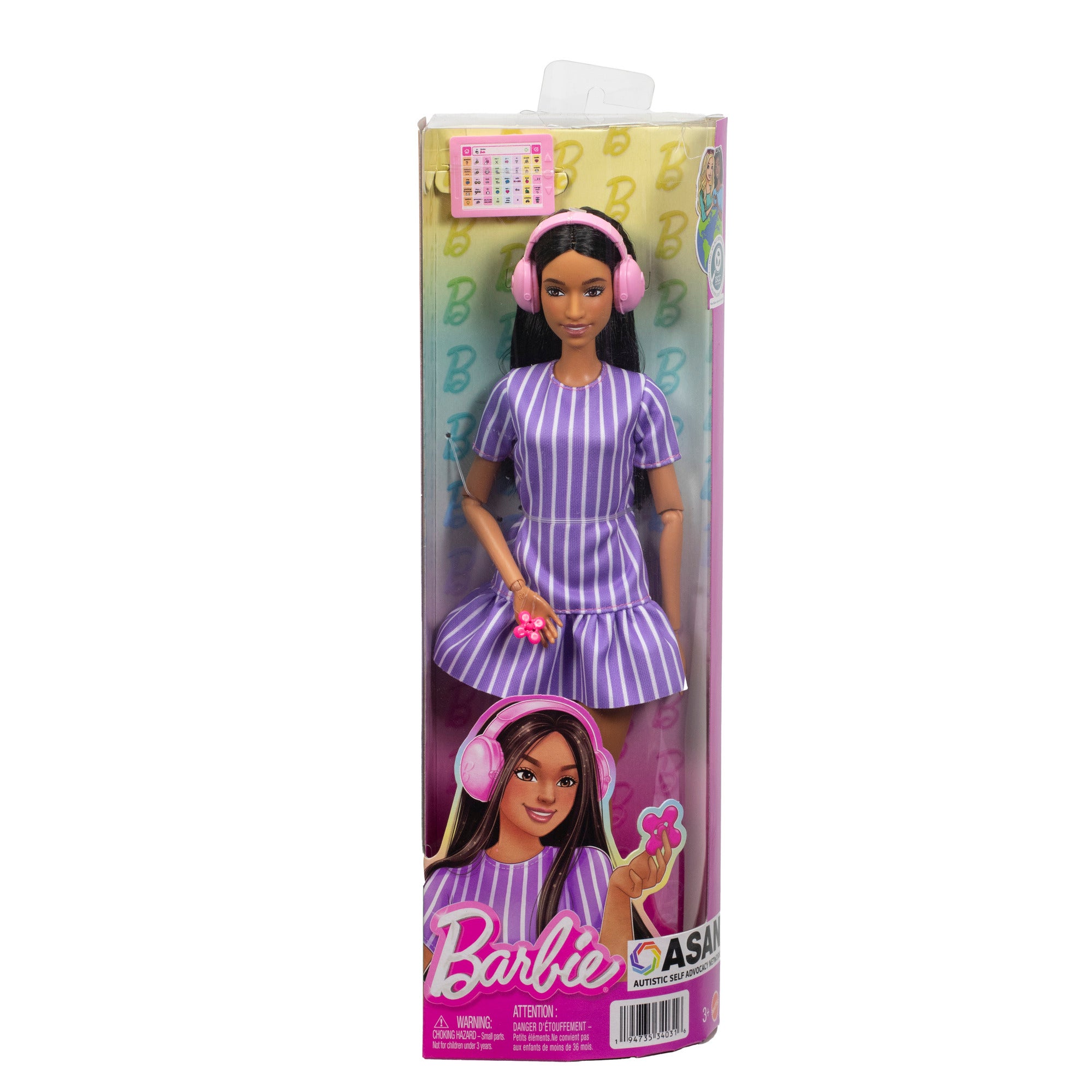 Barbie Fashionistas – dukke 245 autistisk Barbie