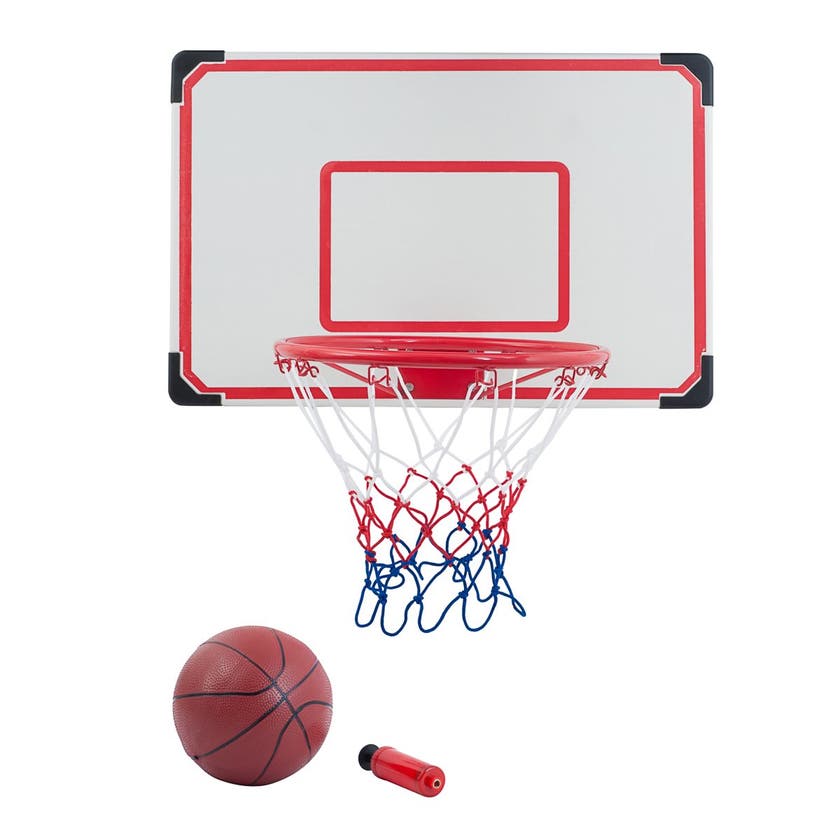Kids Sports, basketballkurv med plate og ball