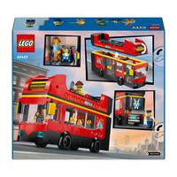 LEGO City 60407, Rød dobbeldecker for sightseeing