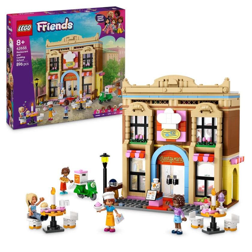 LEGO Friends 42655, Restaurant og kokkeskole