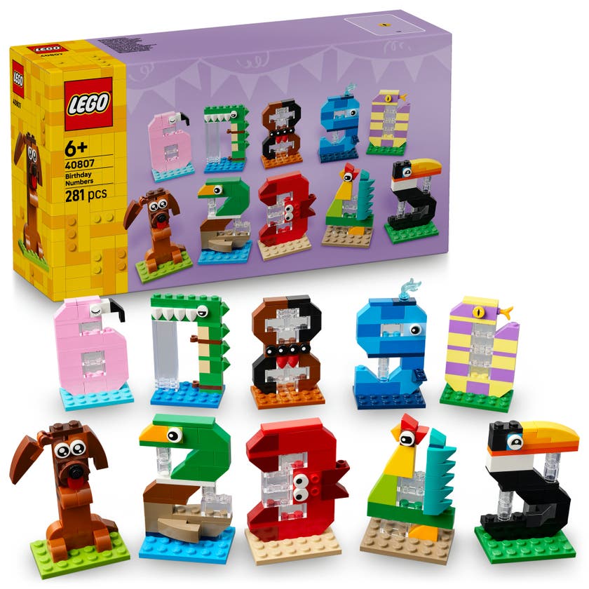 LEGO® Bursdagstall, dyredekor 40807
