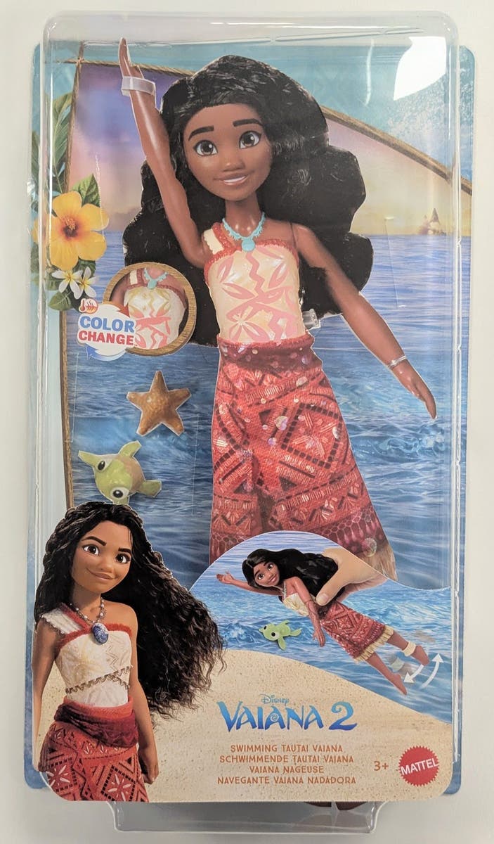 Disney Vaiana 2 Swimming Vaiana