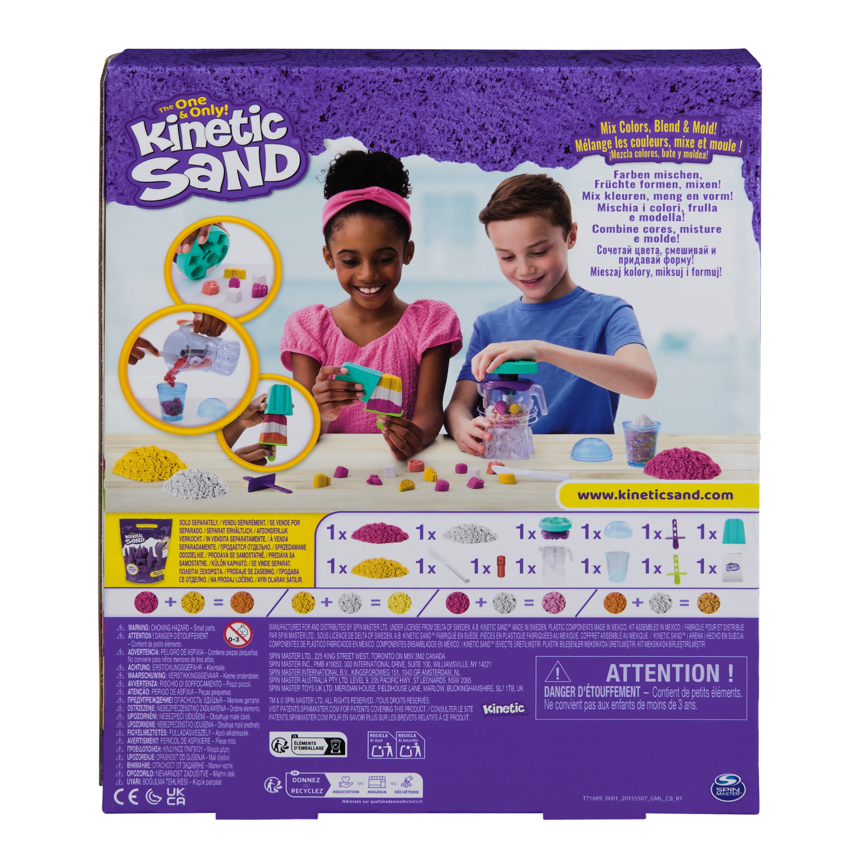 Kinetic Sand Smoothie Mixer