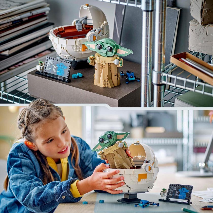 LEGO Star Wars TM 75403, Grogu™ med sveveklappvogn