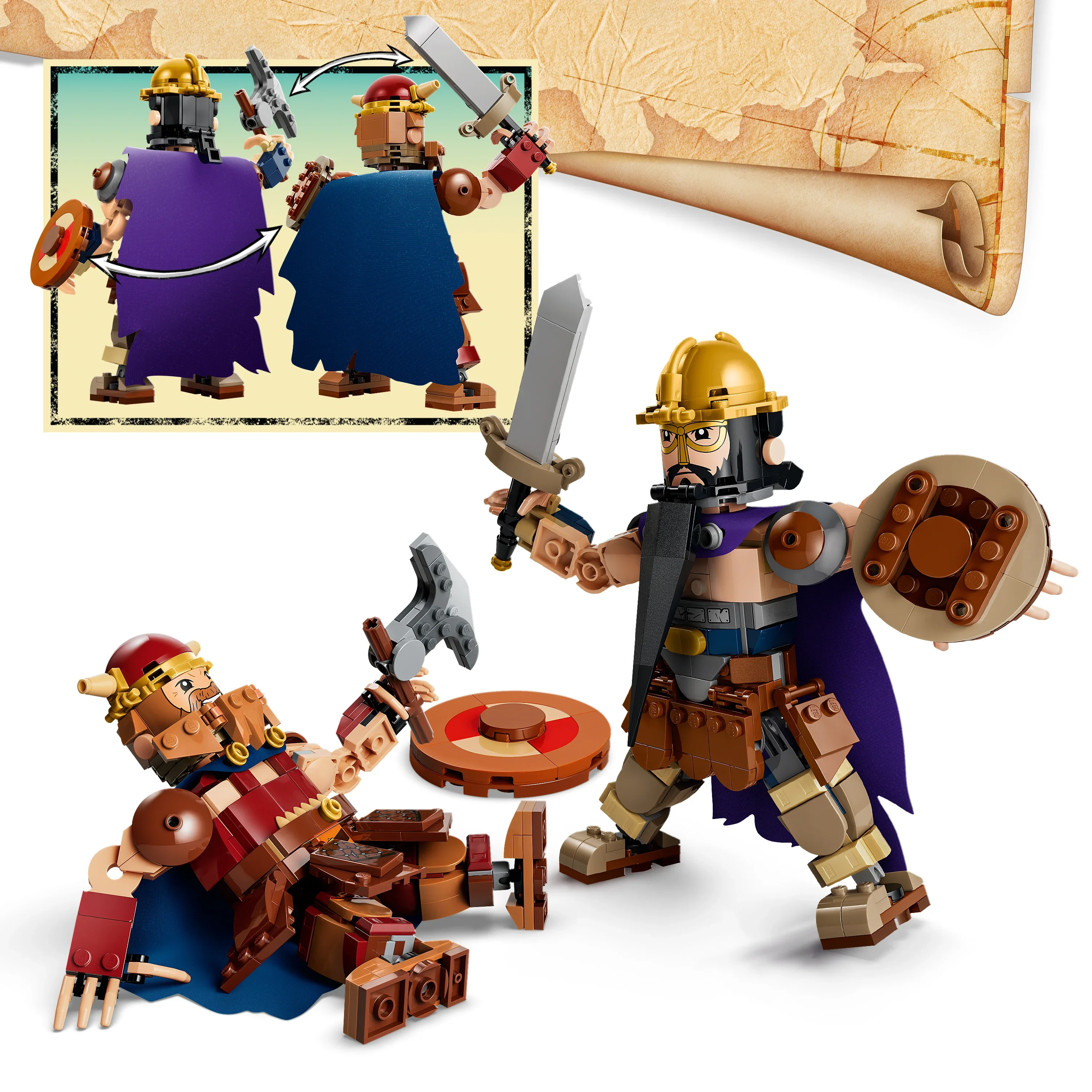 LEGO ONE PIECE, Dorry mot Brogy 75644