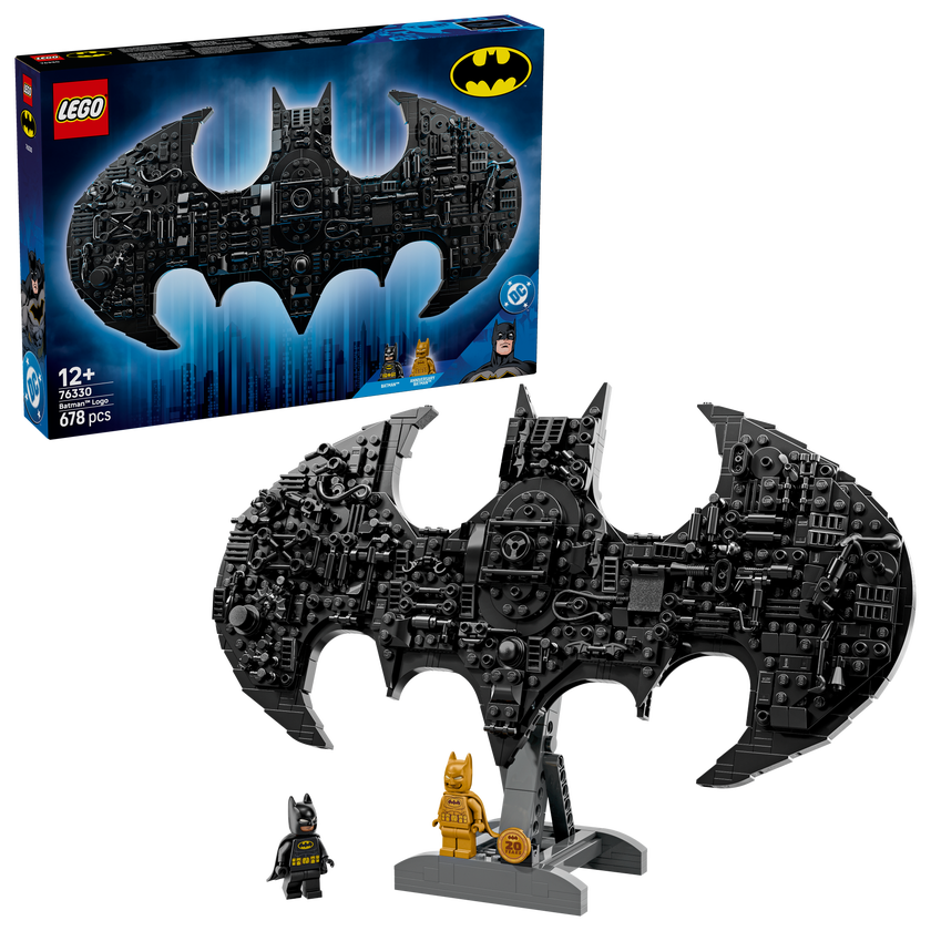 LEGO® DC Batman™: Logoen til Batman. Superhelt-leke 76330