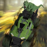 Sharper Image Rex Recon radiostyrt lastbil med dinosaur