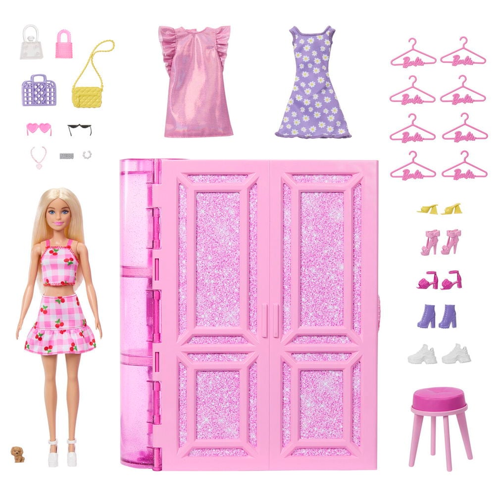 Barbie, Fashion Fun Dream Closet med dukke