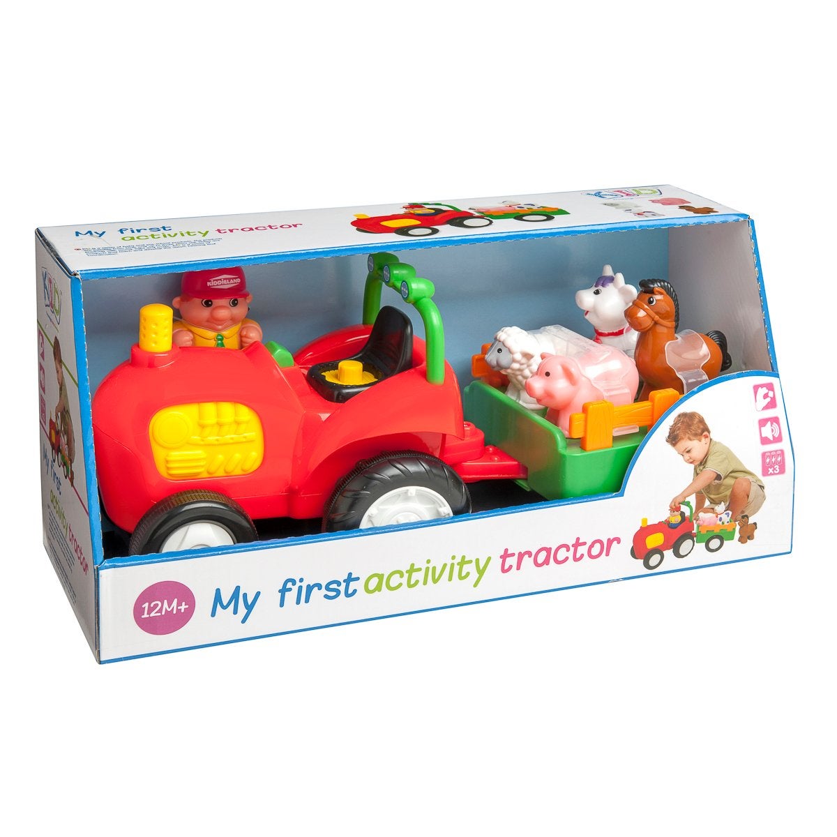 KID, Traktor med tilhenger og gårdsdyr