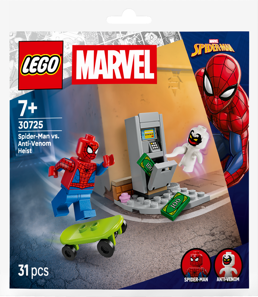LEGO Spider-Man mot Anti-Venom – rån 30725