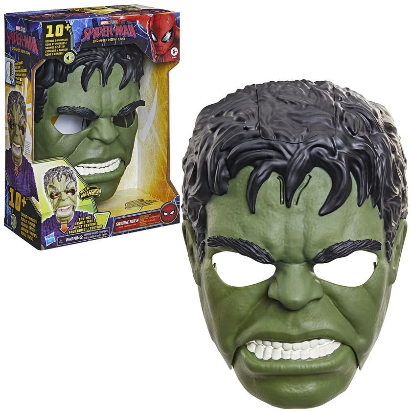 Spiderman Raging Hulk-maske