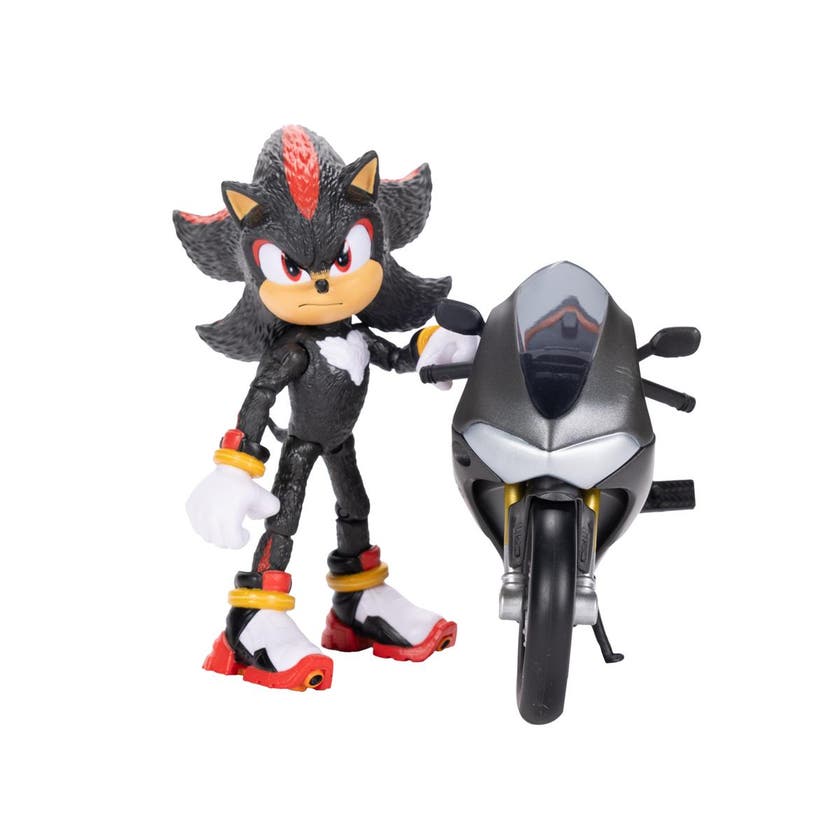 Sonic the Hedgehog 3: Shadow med Motorsykkel (13 cm)