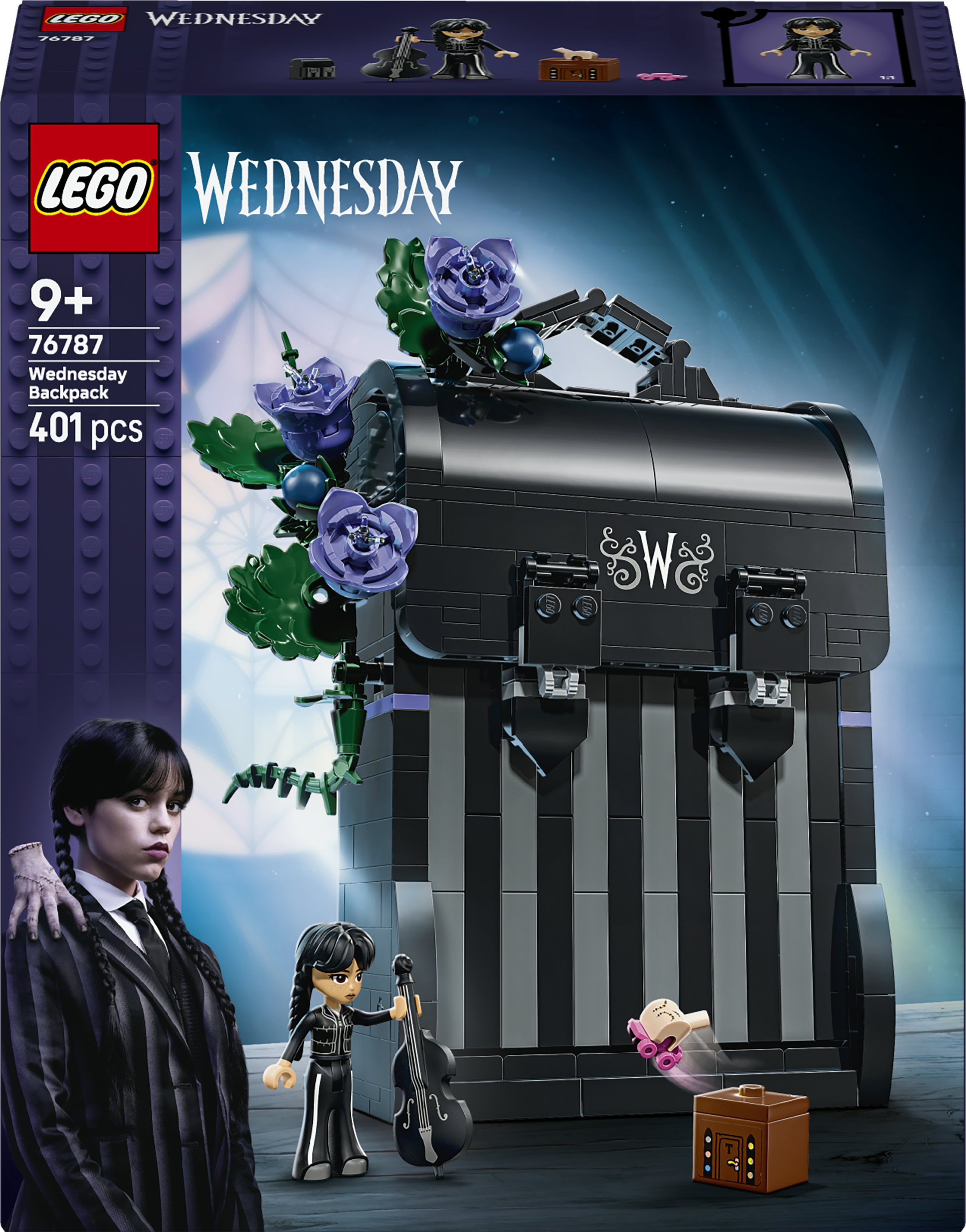 LEGO® Wednesday Addams Ryggsekk 76787