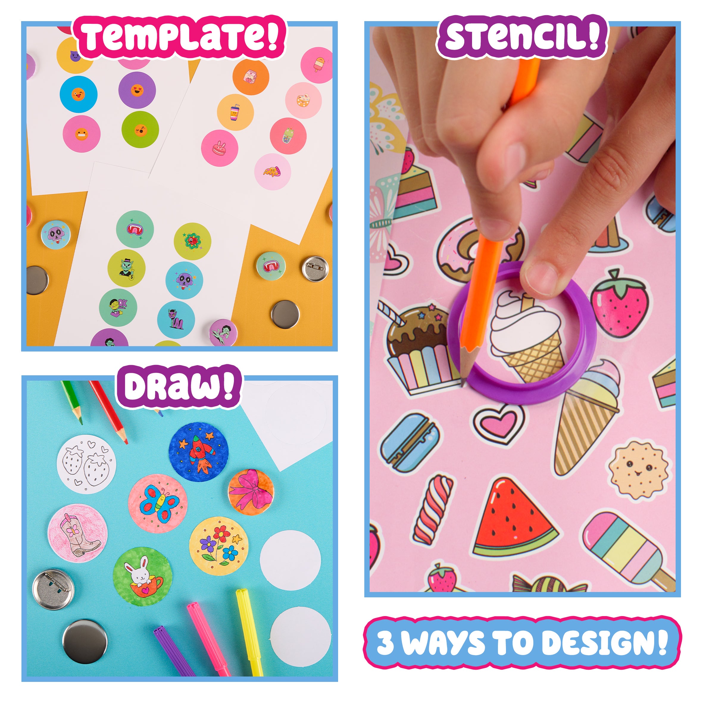 Giftie Badge Maker – lag egne buttons å bruke og gi bort
