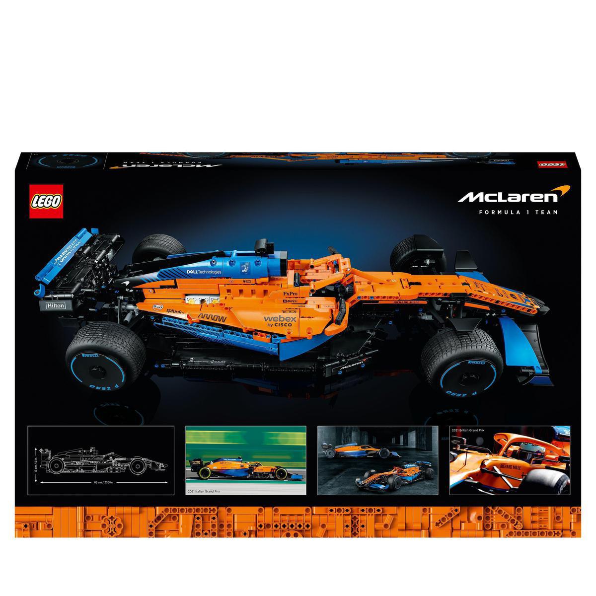 LEGO Technic 42141, McLaren Formel 1™ racerbilsmodell