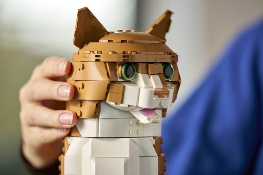 LEGO® Ideas Oransje katt, byggbar dyrefigur 21376
