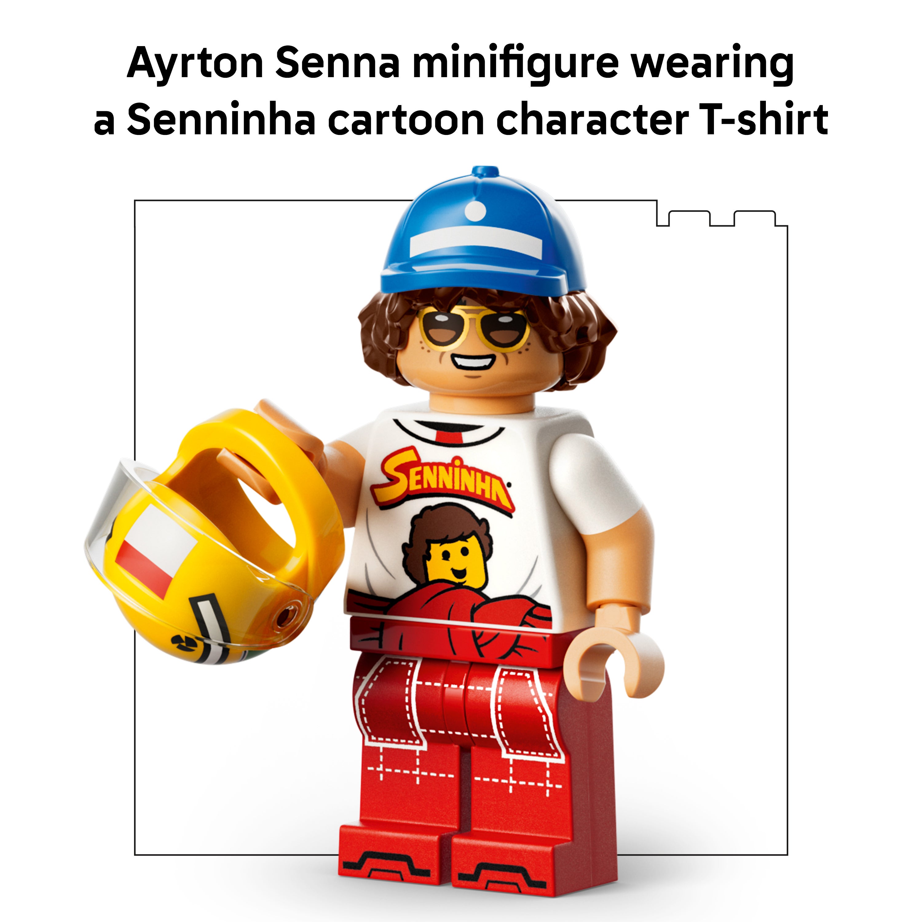 LEGO® Editions Ayrton Sennas hjelm 43024