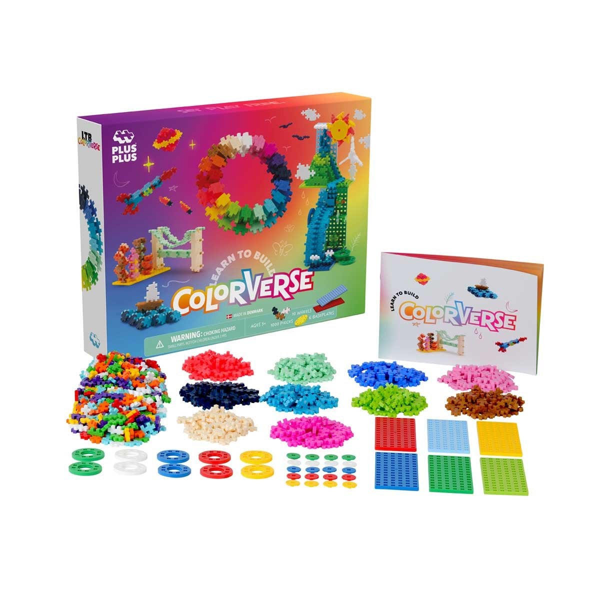 Plus-Plus Learn to build Colorverse Super sett