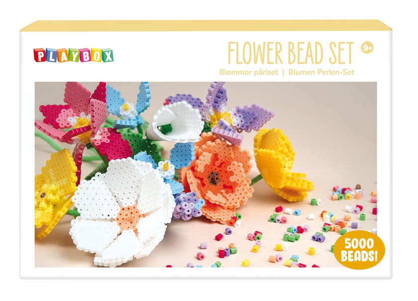 Rørperler Blomster 5000 stk