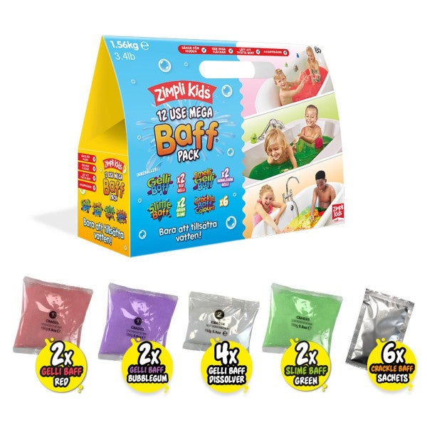 Zimpli Kids Gelli Baff Multipakke