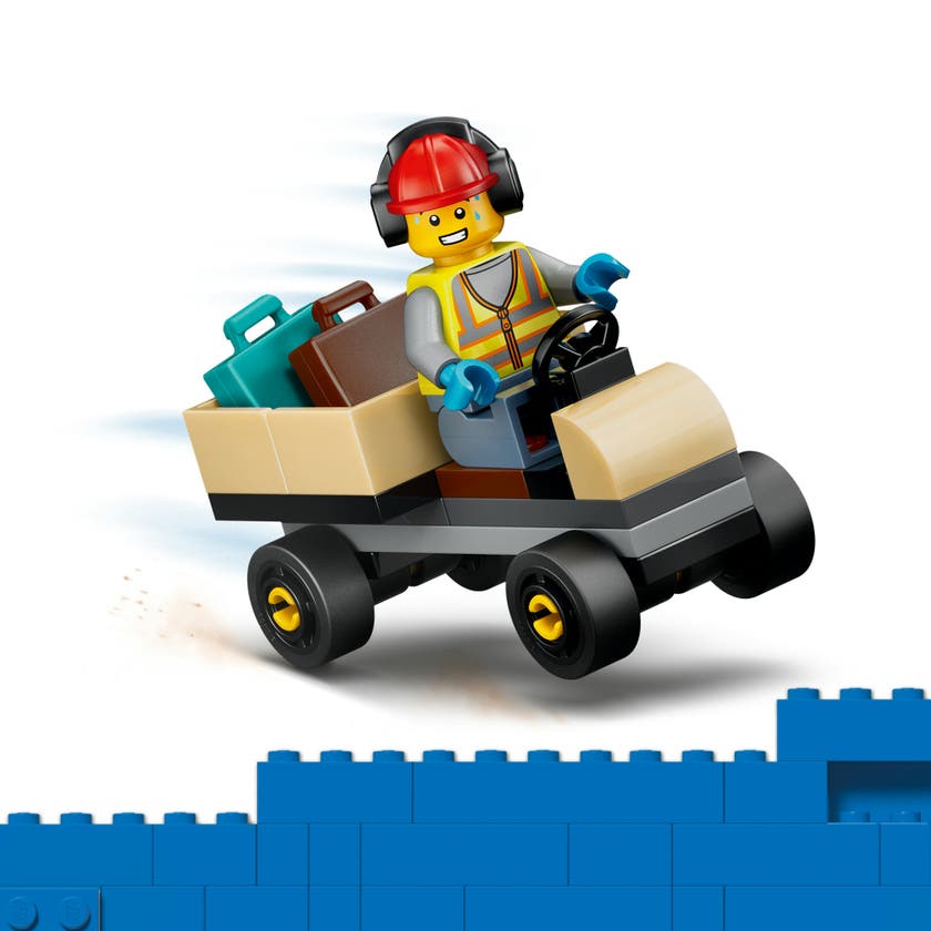 LEGO® City Passasjerfly. Byggelekesett 60367