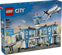 LEGO® City Lufthavn med Fly 60502