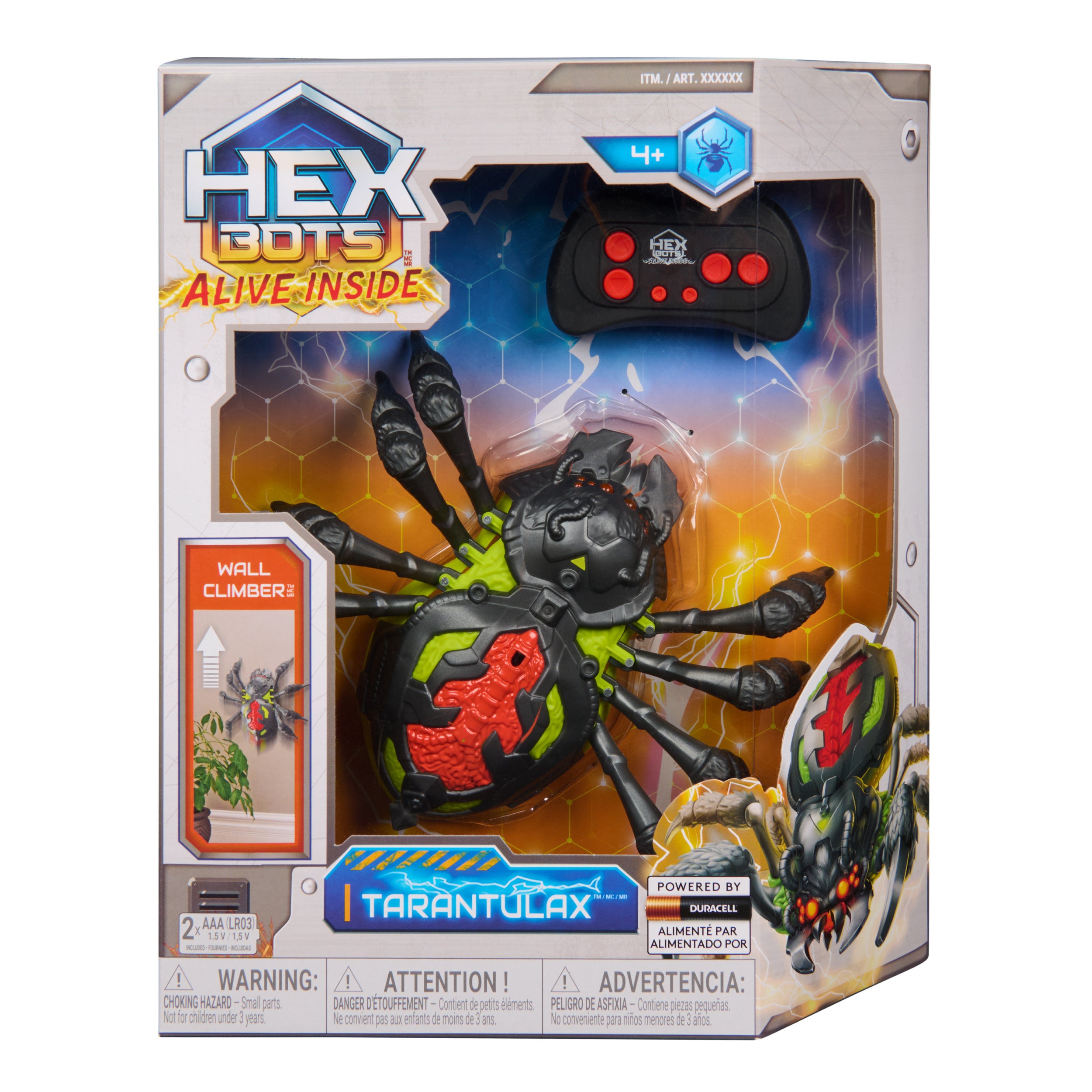 HEX BOTS Wall Crawler Spider Robotspindel